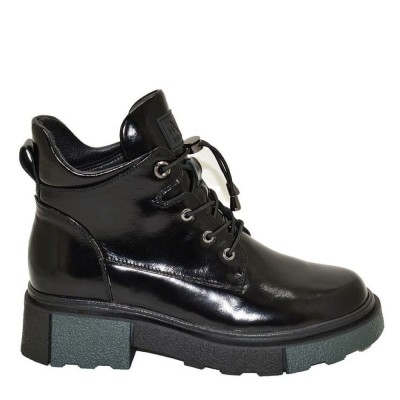 VERSACE  19V69 ΓΥΝΑΙΚΕΙΑ ΜΠΟΤΑΚΙΑ ΜΑΥΡΑ AM 1573-0213