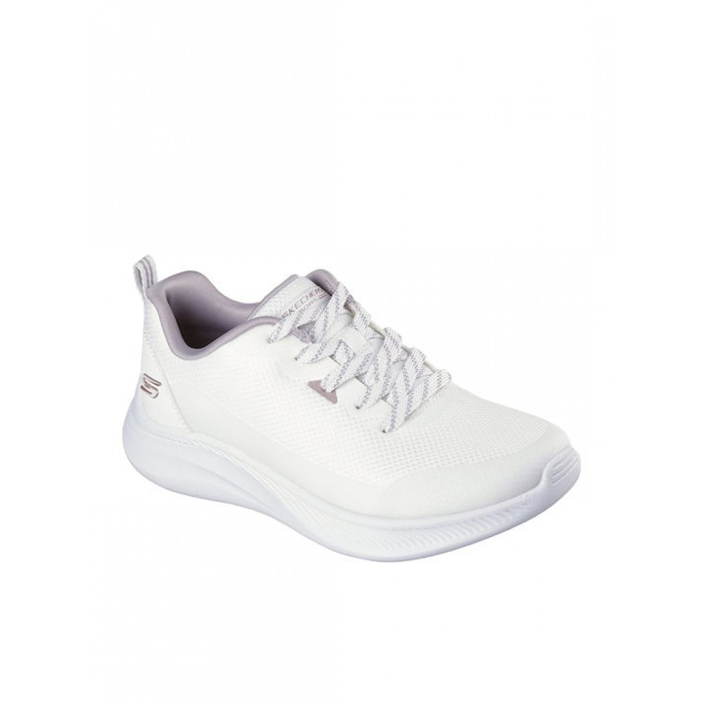 SKECHERS ΓΥΝΑΙΚΕΙΑ ΑΘΛΗΤΙΚΑ BOBS MODA FLEX ΛΕΥΚΑ 117730-WHT
