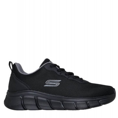 SKECHERS ΑΝΔΡΙΚΑ SNEAKERS ICY EDGE 118109-BBK ΜΑΥΡΟ