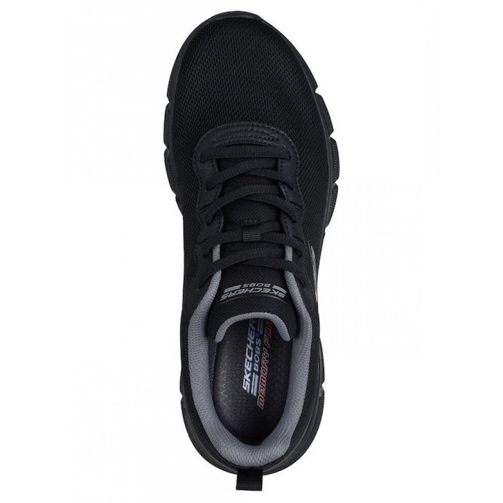 SKECHERS ΑΝΔΡΙΚΑ SNEAKERS ICY EDGE 118109-BBK ΜΑΥΡΟ