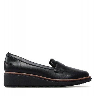 CLARKS ΓΥΝΑΙΚΕΙΑ ΜΟΚΑΣΙΝΙΑ ΜΑΥΡΑ SHARON GRACIE 26156816