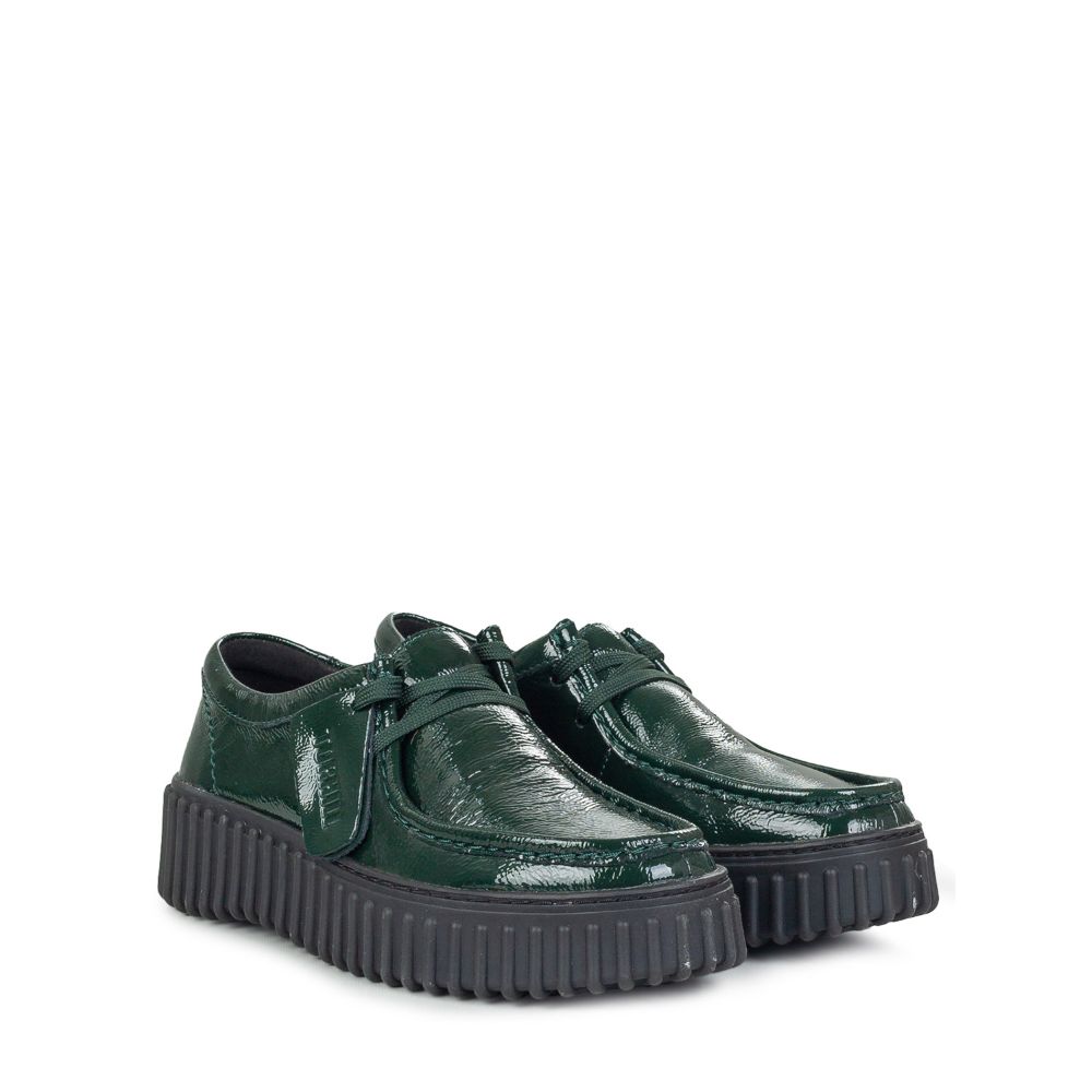 CLARKS ΓΥΝΑΙΚΕΙΑ ΛΟΥΣΤΡΙΝΙ LOAFERS ΠΡΑΣΙΝΑ TORHILL BEE 26184949
