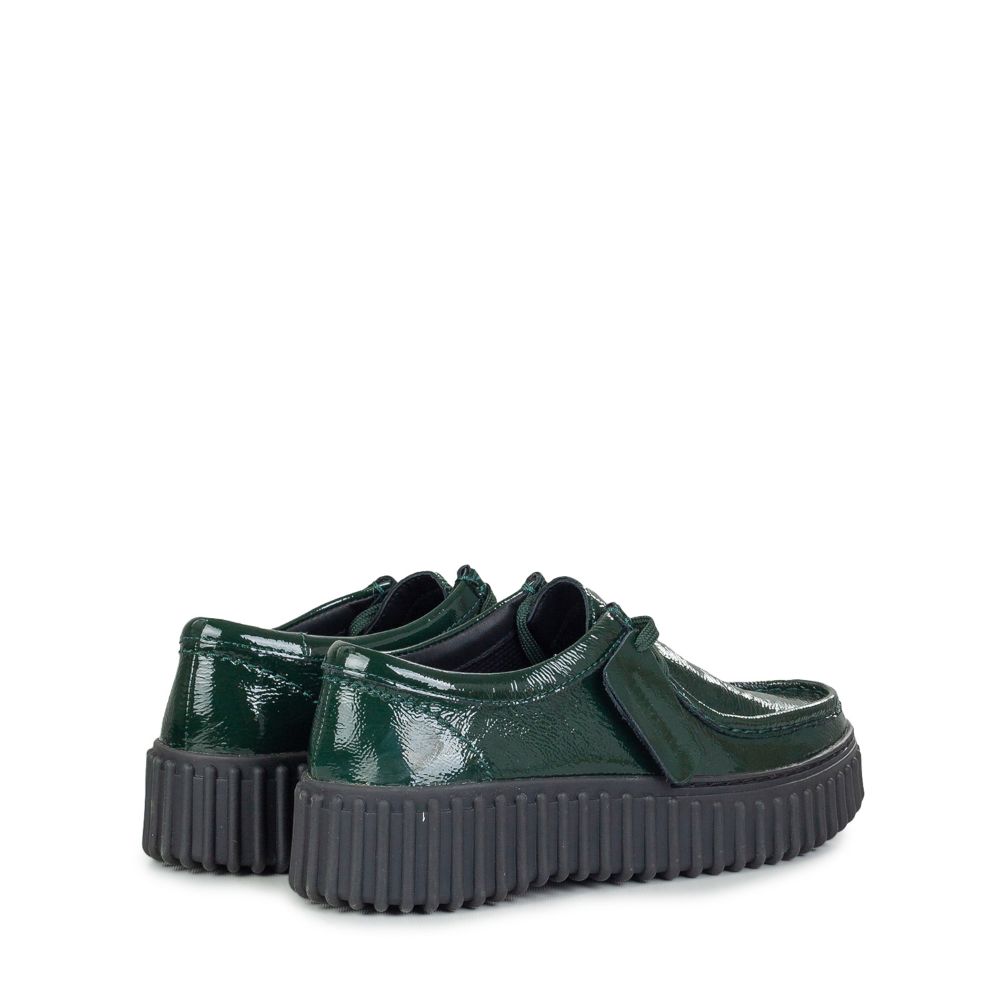 CLARKS ΓΥΝΑΙΚΕΙΑ ΛΟΥΣΤΡΙΝΙ LOAFERS ΠΡΑΣΙΝΑ TORHILL BEE 26184949