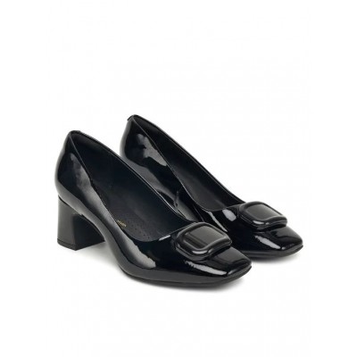 CLARKS ΓΥΝΑΙΚΕΙΑ ΓΟΒΑΚΙΑ ΜΑΥΡΑ FERNIE TRIM 26183037 BLACK PATENT