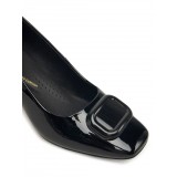 CLARKS ΓΥΝΑΙΚΕΙΑ ΓΟΒΑΚΙΑ ΜΑΥΡΑ FERNIE TRIM 26183037 BLACK PATENT