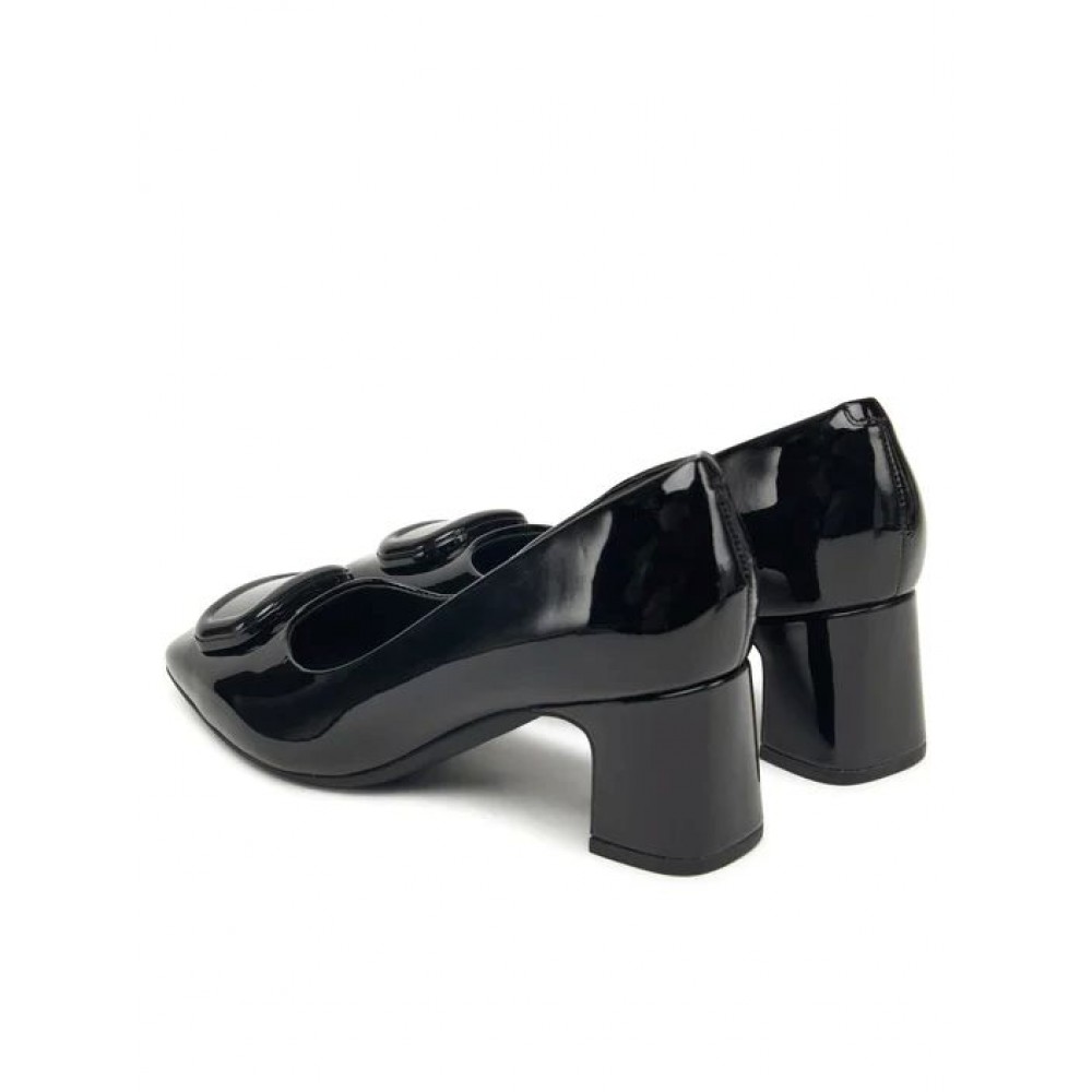 CLARKS ΓΥΝΑΙΚΕΙΑ ΓΟΒΑΚΙΑ ΜΑΥΡΑ FERNIE TRIM 26183037 BLACK PATENT