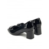 CLARKS ΓΥΝΑΙΚΕΙΑ ΓΟΒΑΚΙΑ ΜΑΥΡΑ FERNIE TRIM 26183037 BLACK PATENT
