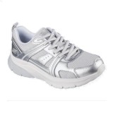 SKECHERS ΓΥΝΑΙΚΕΙΑ ΑΘΛΗΤΙΚΑ BOBS  VAMOS SILVER 117770-SIL