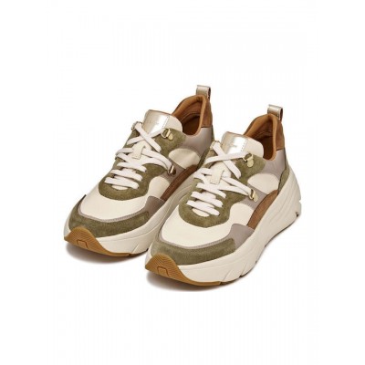 GEOX ΓΥΝΑΙΚΕΙΑ SNEAKERS D DIAMANTA MUSK/POWDER D36UFE 022BC CB35X
