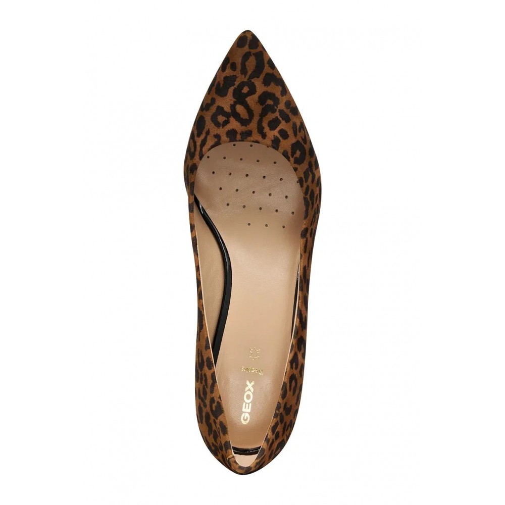 GEOX ΓΥΝΑΙΚΕΙΕΣ ΓΟΒΕΣ D KLEOPY D55YBA 00007 C6001 COGNAC