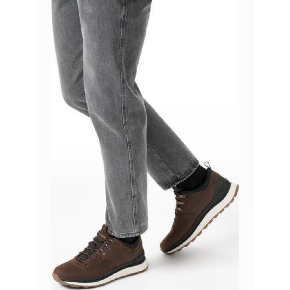 GEOX ΑΝΔΡΙΚΑ SNEAKERS U SPHERICA ACTIF X2 ΚΑΦΕ  U56HMA 00045 C6006