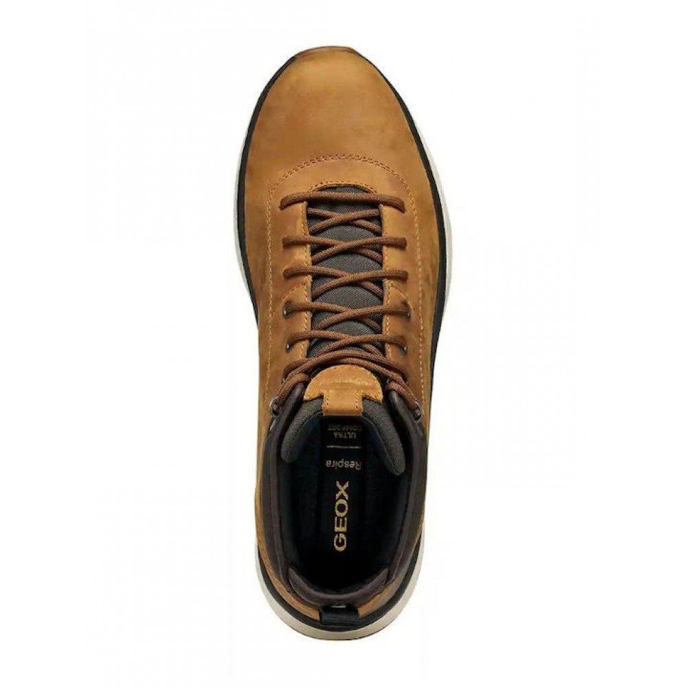 GEOX ΑΝΔΡΙΚΑ ΜΠΟΤΑΚΙΑ U SPHERICA ACTIF X2 MUSTARD U56HMC 04511 C2002