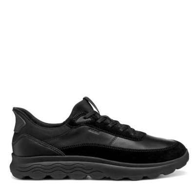 GEOX SNEAKERS ΑΝΔΡΙΚΑ U SPHERICA PLUS A U56MPA 08522 C9999 ΜΑΥΡΑ