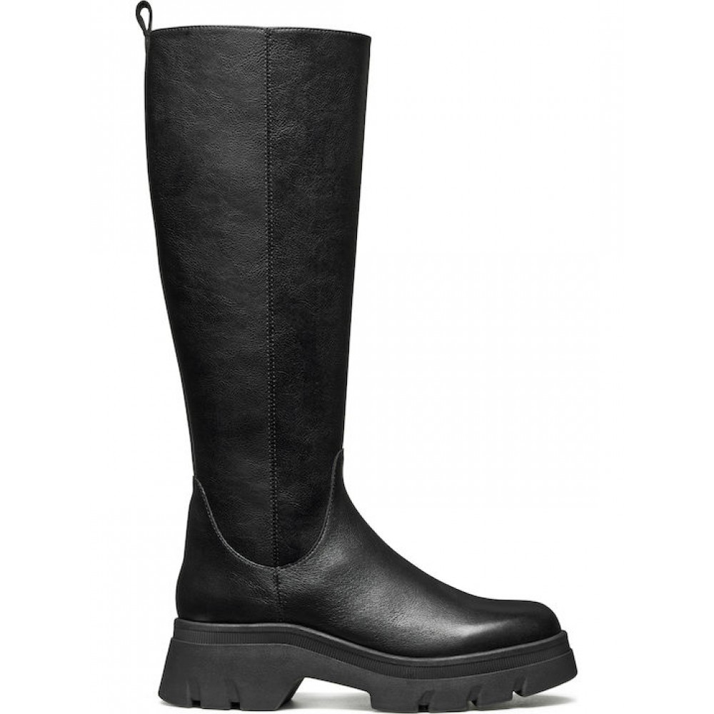 GEOX ΓΥΝΑΙΚΕΙΕΣ ΜΠΟΤΕΣ ΜΑΥΡΕΣ D PLUETTE D565ME 05446 C9999