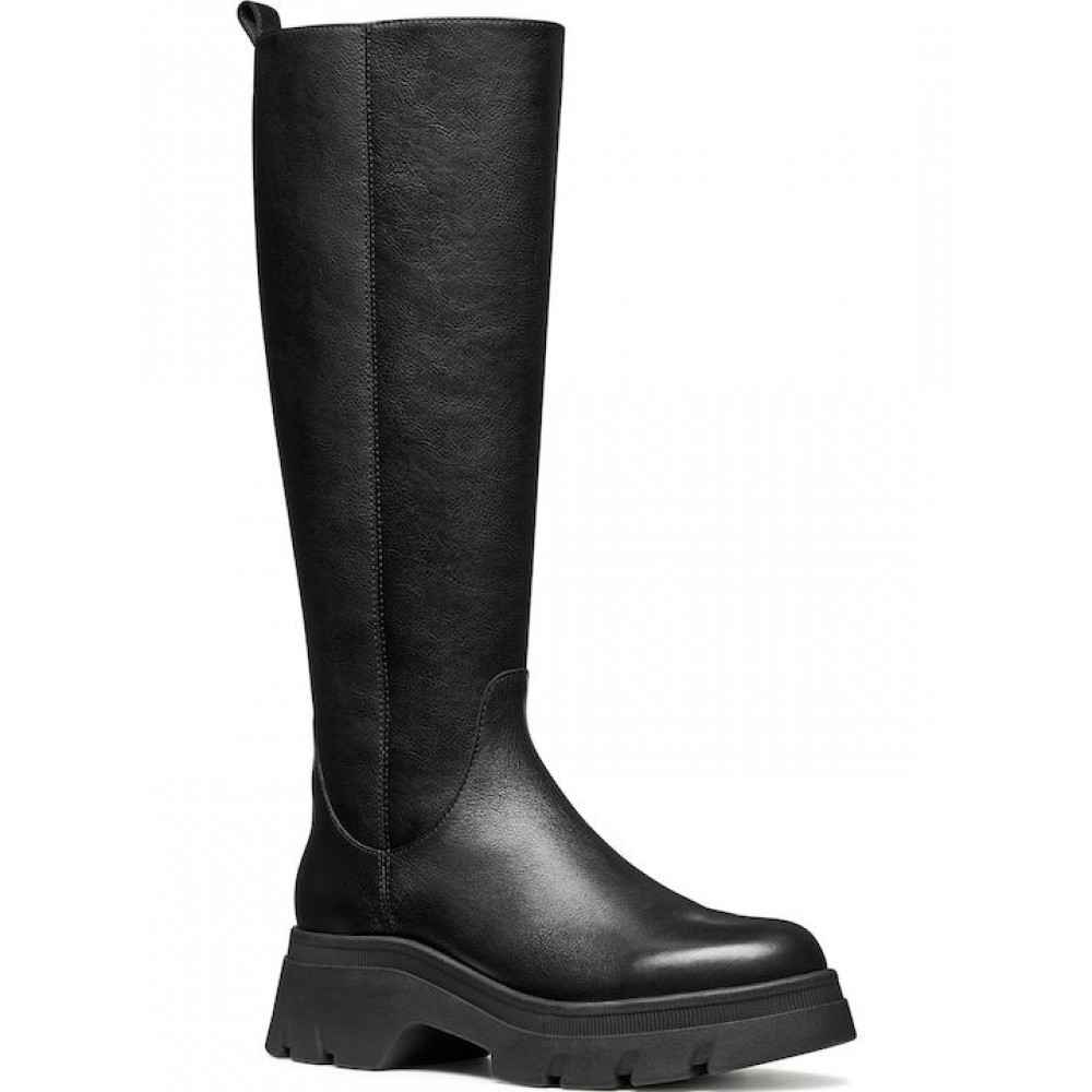 GEOX ΓΥΝΑΙΚΕΙΕΣ ΜΠΟΤΕΣ ΜΑΥΡΕΣ D PLUETTE D565ME 05446 C9999