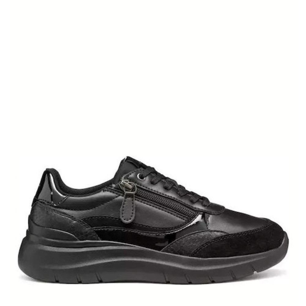GEOX ΓΥΝΑΙΚΕΙΑ SNEAKERS D PLUMERY ΜΑΥΡΑ D56YNE 05402 C9997
