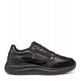 GEOX ΓΥΝΑΙΚΕΙΑ SNEAKERS D PLUMERY ΜΑΥΡΑ D56YNE 05402 C9997