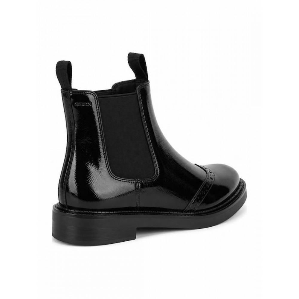 ΓΥΝΑΙΚΕΙΑ GEOX CHELSEA ΜΠΟΤΑΚΙΑ D SERILDA D56WYC 00067 C9999 ΜΑΥΡΑ