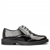 ΓΥΝΑΙΚΕΙΑ GEOX OXFORDS D SERILDA D56WYD 00067 C9999 ΜΑΥΡΑ