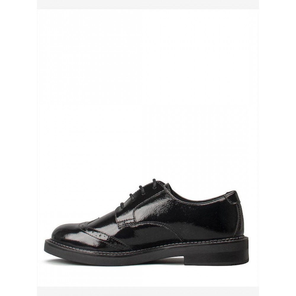 ΓΥΝΑΙΚΕΙΑ GEOX OXFORDS D SERILDA D56WYD 00067 C9999 ΜΑΥΡΑ