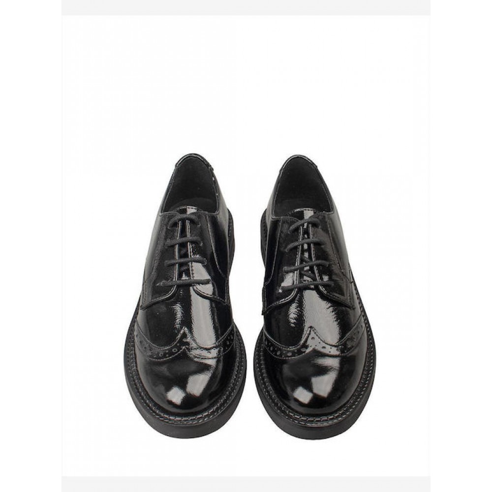 ΓΥΝΑΙΚΕΙΑ GEOX OXFORDS D SERILDA D56WYD 00067 C9999 ΜΑΥΡΑ