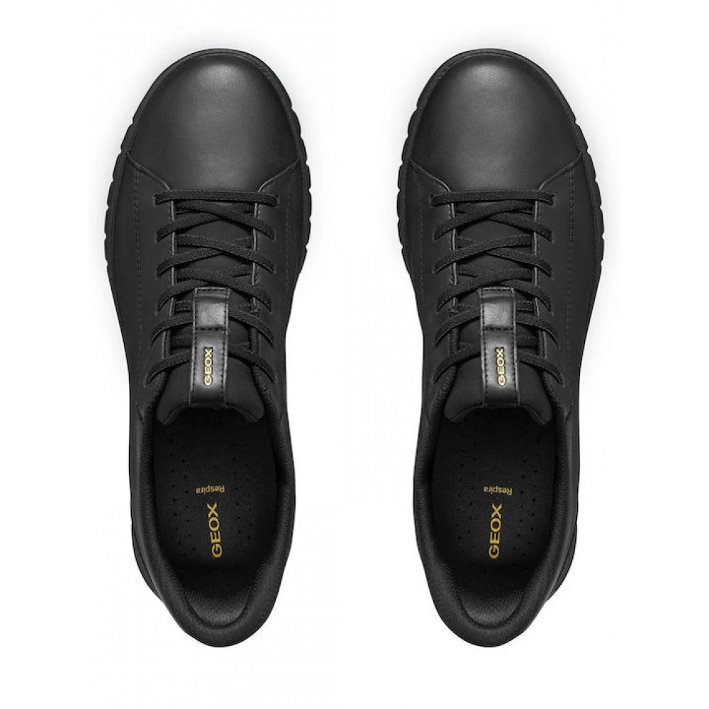 ΓΥΝΑΙΚΕΙΑ GEOX SNEAKERS D FLEXTRIDE PLUS D657SC 09B15 C9999 ΜΑΥΡΑ