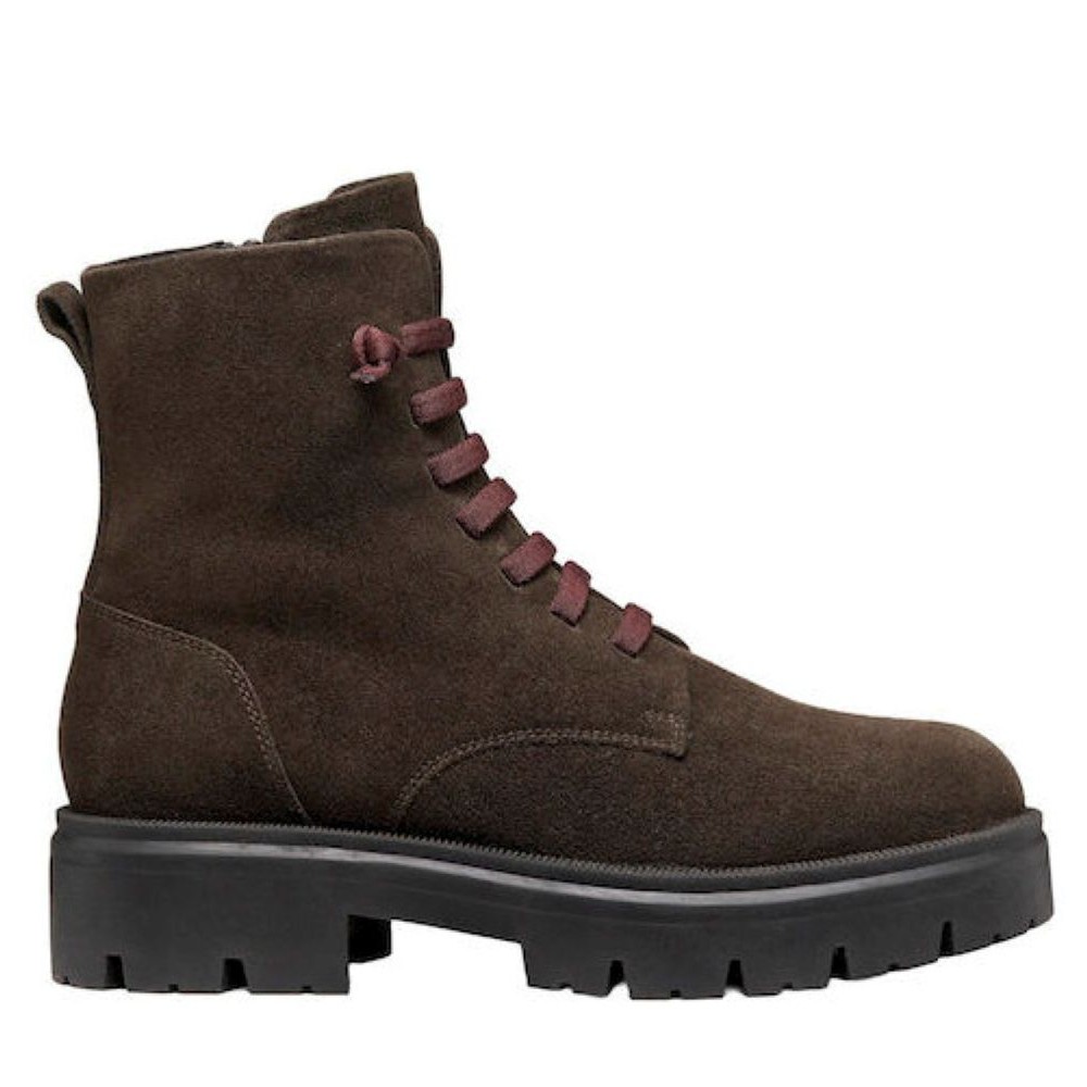 ΓΥΝΑΙΚΕΙΑ GEOX SUEDE ΜΠΟΤΑΚΙΑ D KLARGENA D6810A 00022 C6005 ΚΑΦΕ