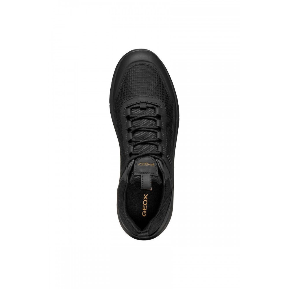 GEOX ΑΝΔΡΙΚΑ SNEAKERS U SPHERICA 4X4 ABX U56FDA 0119J C9999 ΜΑΥΡΑ