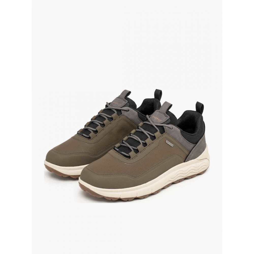 GEOX ΑΝΔΡΙΚΑ SNEAKERS U SPHERICA 4X4 ABX U56FDA 0FU9J C3009 ΛΑΔΙ