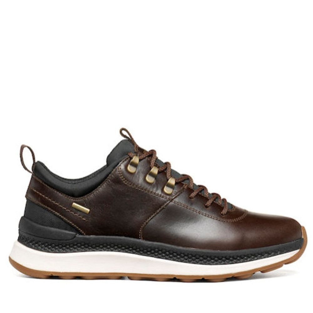 GEOX ΑΝΔΡΙΚΑ SNEAKERS U SPHERICA ACTIF X2 U56HMA 000FF C6006 ΚΑΦΕ