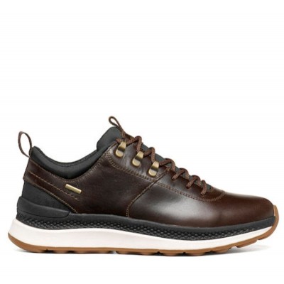 GEOX ΑΝΔΡΙΚΑ SNEAKERS U SPHERICA ACTIF X2 U56HMA 000FF C6006 ΚΑΦΕ