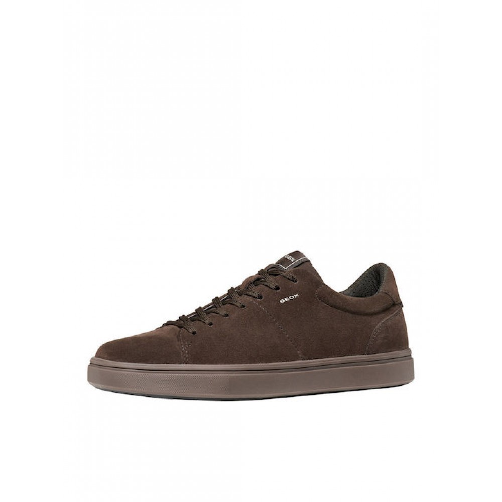 GEOX ΑΝΔΡΙΚΑ SNEAKERS U BALTMOORE U65LDD 00022 C6005 ΚΑΦΕ