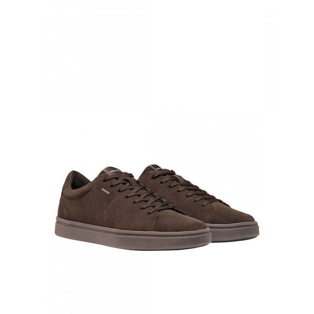 GEOX ΑΝΔΡΙΚΑ SNEAKERS U BALTMOORE U65LDD 00022 C6005 ΚΑΦΕ