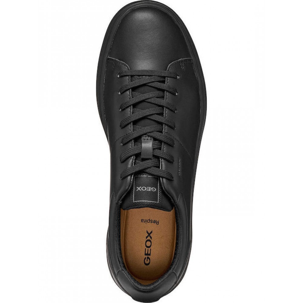 GEOX ΑΝΔΡΙΚΑ SNEAKERS U BALTMOORE U65LDD 0009B C9999 ΜΑΥΡΑ