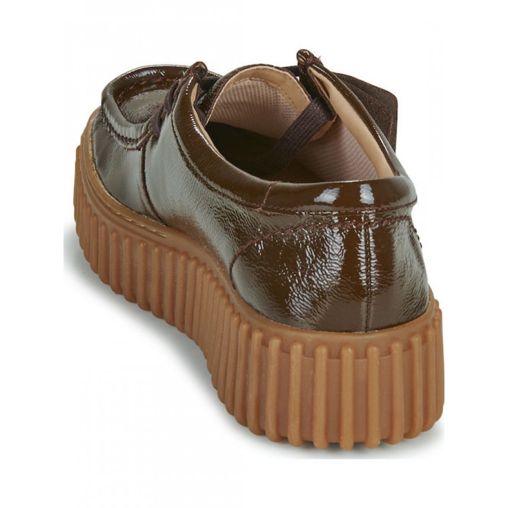 CLARKS ΓΥΝΑΙΚΕΙΑ OXFORDS ΛΟΥΣΤΡΙΝΙ TORHILL BEE 26186667 ΚΑΦΕ