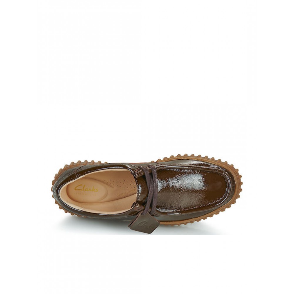 CLARKS ΓΥΝΑΙΚΕΙΑ OXFORDS ΛΟΥΣΤΡΙΝΙ TORHILL BEE 26186667 ΚΑΦΕ