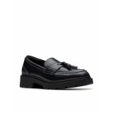 CLARKS ΓΥΝΑΙΚΕΙΑ LOAFERS LAURYL TASSEL 26184357 ΜΑΥΡΑ