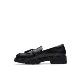 CLARKS ΓΥΝΑΙΚΕΙΑ LOAFERS LAURYL TASSEL 26184357 ΜΑΥΡΑ