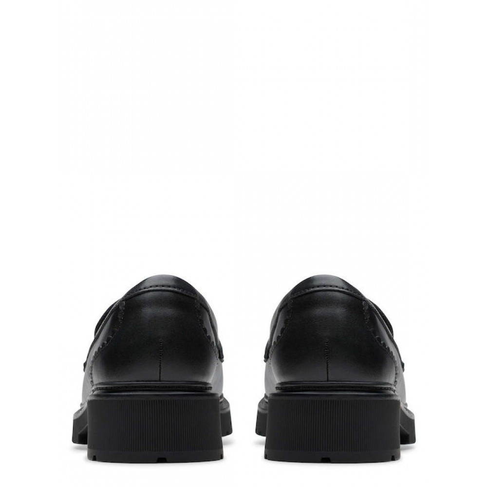 CLARKS ΓΥΝΑΙΚΕΙΑ LOAFERS LAURYL TASSEL 26184357 ΜΑΥΡΑ