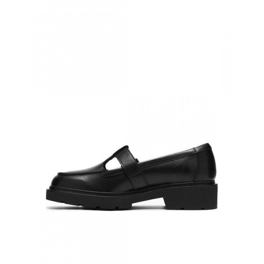 CLARKS ΓΥΝΑΙΚΕΙΑ LOAFERS LAURYL BAR 26327144 ΜΑΥΡΑ