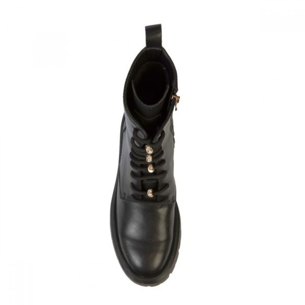 VERSACE 19.69 ABBIGLIAMENTO SPORTIVO SRL AM 5C657-7-646 ΜΠΟΤΑΚΙ ΜΑΥΡΟ