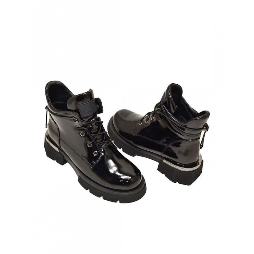 VERSACE 19.69 ABBIGLIAMENTO SPORTIVO SRL ΜΠΟΤΑΚΙ ΜΑΥΡΟ AM 2122-0113