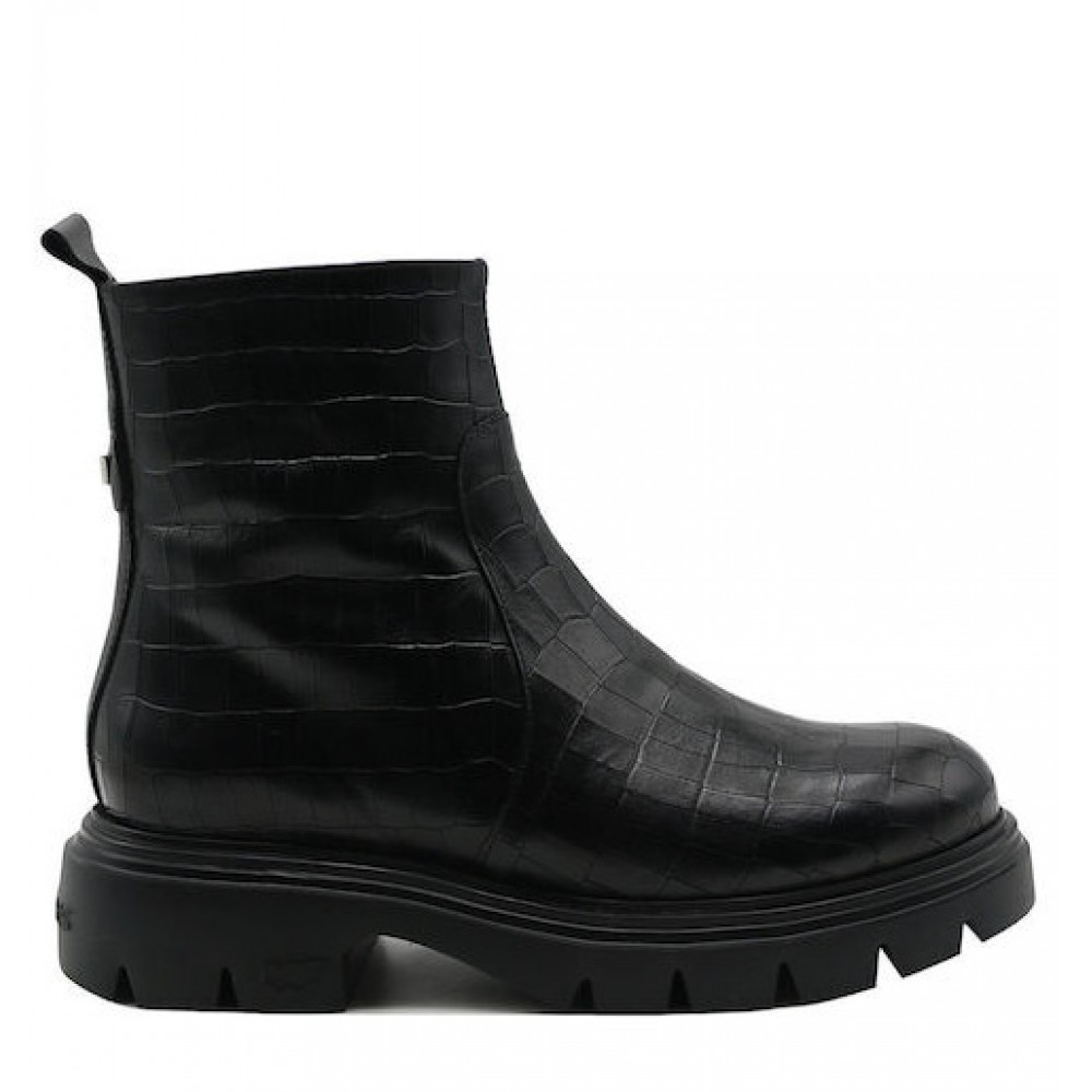 WONDERS ΓΥΝΑΙΚΕΙΑ ΜΠΟΤΑΚΙΑ ΜΑΥΡΑ A-4305 AUSTRAL NEGRO