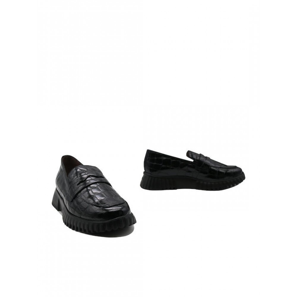 WONDERS ΓΥΝΑΙΚΕΙΑ ΜΟΚΑΣΙΝΙΑ ΜΑΥΡΑ A-4402 FLEXFLY NEGRO