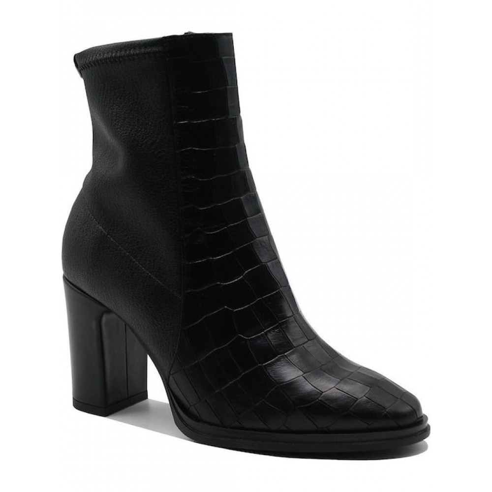 WONDERS ΓΥΝΑΙΚΕΙΑ ΜΠΟΤΑΚΙΑ ΜΑΥΡΑ M-5151 ISY NEGRO