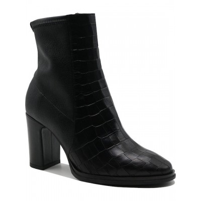 WONDERS ΓΥΝΑΙΚΕΙΑ ΜΠΟΤΑΚΙΑ ΜΑΥΡΑ M-5151 ISY NEGRO