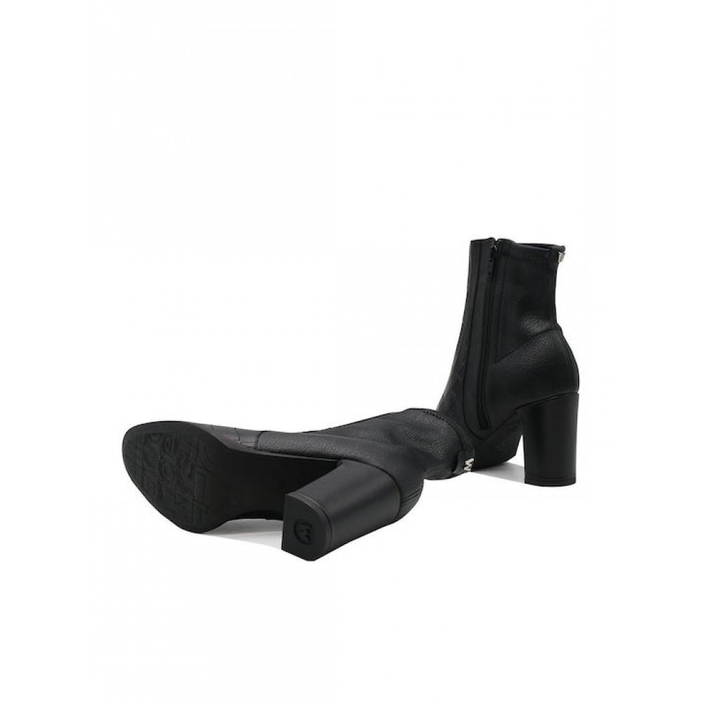 WONDERS ΓΥΝΑΙΚΕΙΑ ΜΠΟΤΑΚΙΑ ΜΑΥΡΑ M-5151 ISY NEGRO