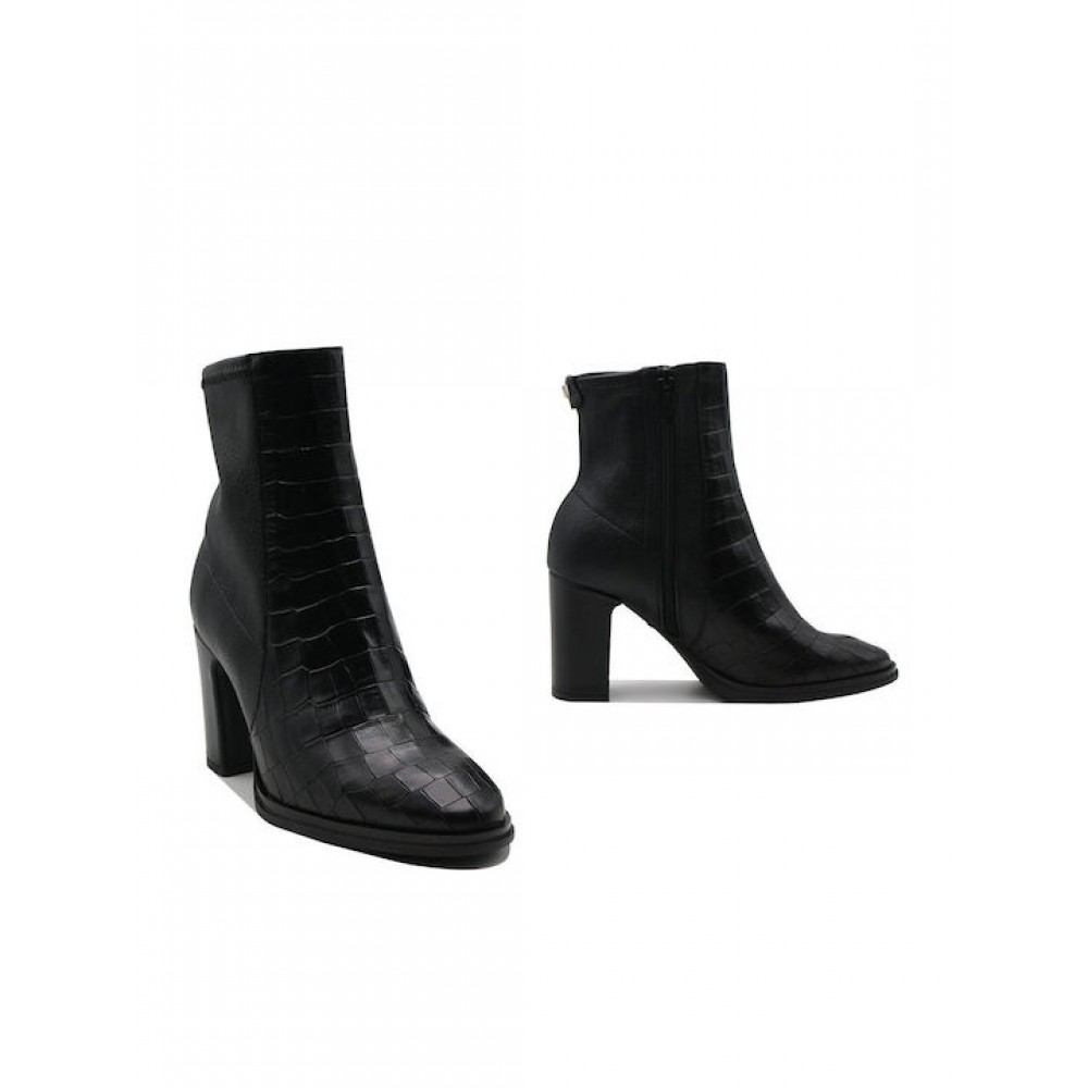 WONDERS ΓΥΝΑΙΚΕΙΑ ΜΠΟΤΑΚΙΑ ΜΑΥΡΑ M-5151 ISY NEGRO