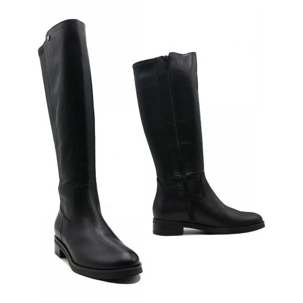 WONDERS ΓΥΝΑΙΚΕΙΕΣ ΜΠΟΤΕΣ ΜΑΥΡΕΣ C-54100 ISY NEGRO