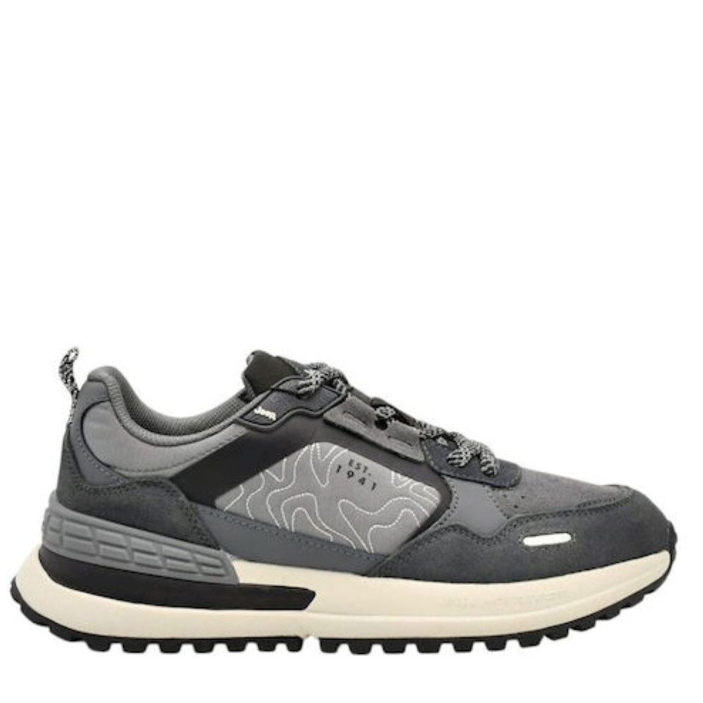 JEEP FOOTWEAR ΑΝΔΡΙΚΑ SNEAKERS JM52080A-056 ΓΚΡΙ
